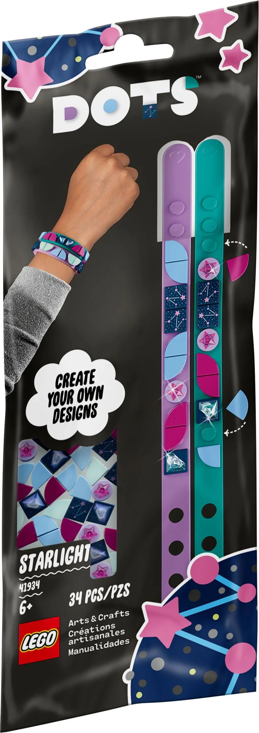 DOTS: STARLIGHT BRACELETS 乐高 LEGO 41934 image 2