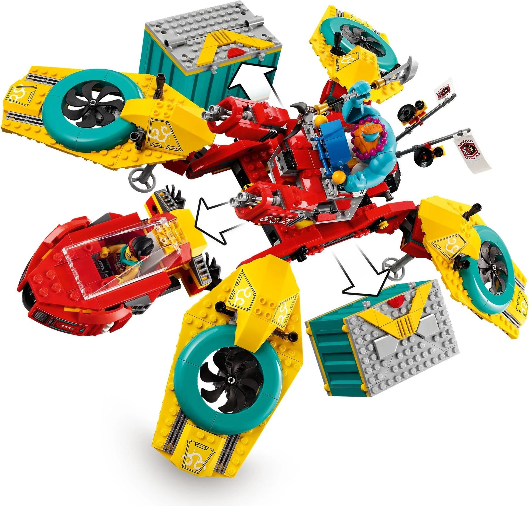Goku Junior: Flying Squad Vehicle 60046 image 4