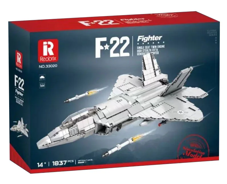 F-22 RAPTOR FIGHTER MOC-35918 image 2