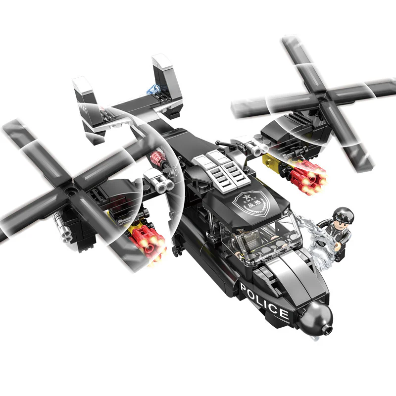 AR'S NEW POLICE STORY: FISHHAWK HELICOPTERS 开益 CAYI 1574 image 1