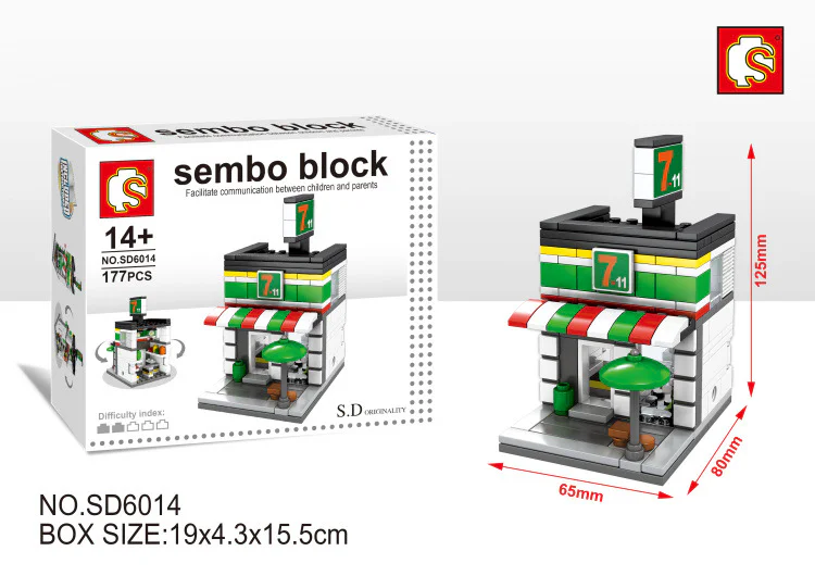 Weekend Street: Convenience Store 森宝 SEMBO SD6014