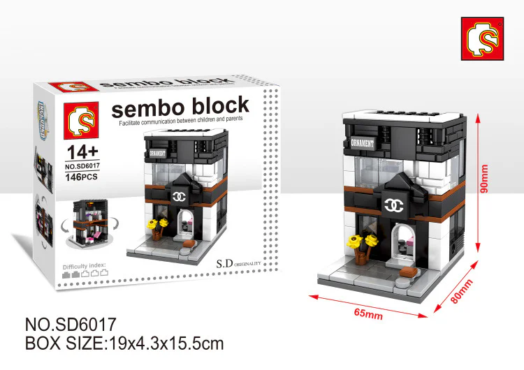 Mini Street View: Chanel's Monument 森宝 SEMBO SD6017