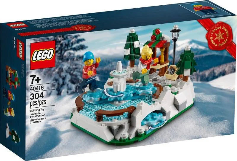 Ice skating field 乐高 LEGO 40416 image 2