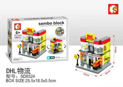 Mini Cityscape: DHL Logistics Express