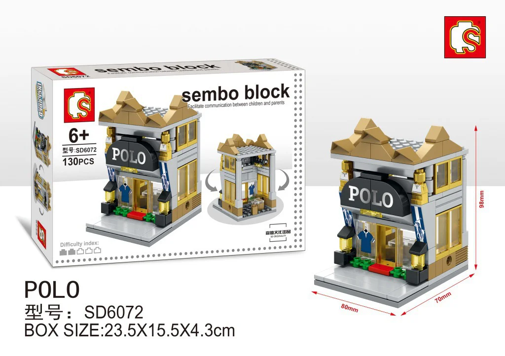 MINI STREET VIEW: POLO 森宝 SEMBO SD6072