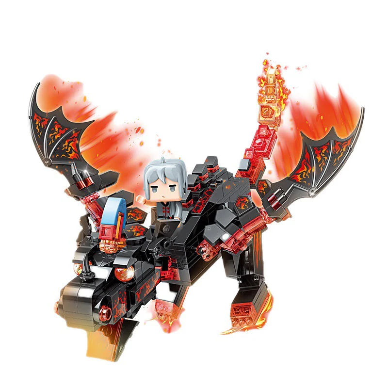 Miniworld: Black Dragon of lava 启蒙 QMAN/ENLIGHTEN/Keeppley 72013
