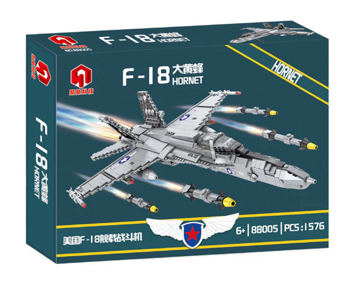 F-18 LOADED COMBAT AIRCRAFT BUMBLEBEE 聚航科技 88005