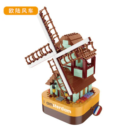 Music Box: Amsterdam, Netherlands 佳奇积木 JAKI JK1203 image 1