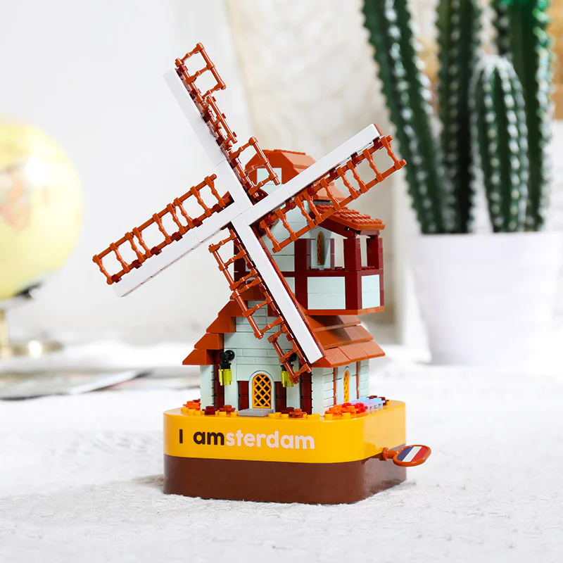 Music Box: Amsterdam, Netherlands 佳奇积木 JAKI JK1203 image 2
