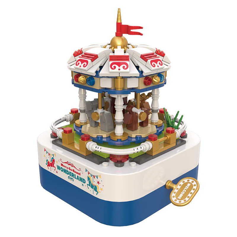 Music Box: Rotating Wonderland 佳奇积木 JAKI JK1206 image 2