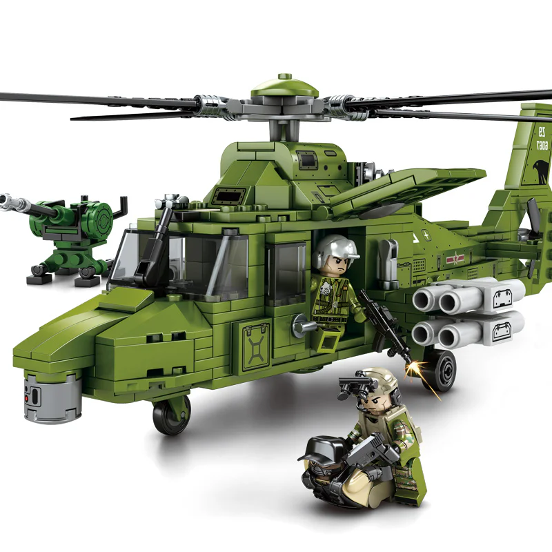 Iron Blood Reinforcement: Straight-9 Lightweight Multi-Purpose Helicopter 森宝 SEMBO 105591