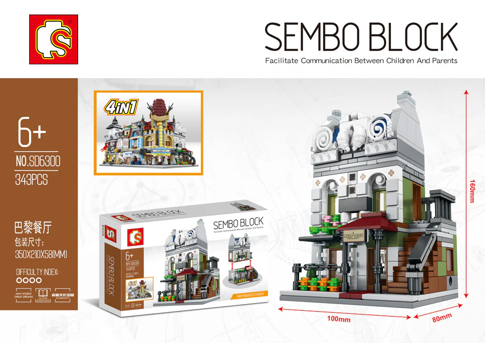 Parisian restaurant 森宝 SEMBO SD6300