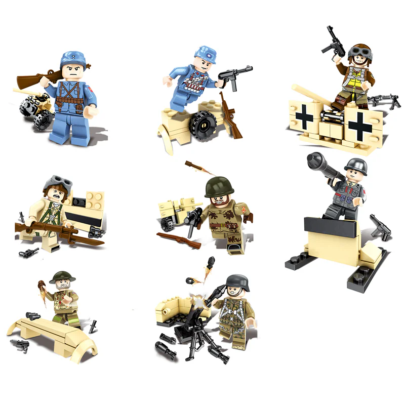 World War II: Eight-Nation Alliance 哆乐品DLP/D牌积木 DLP30205 image 1