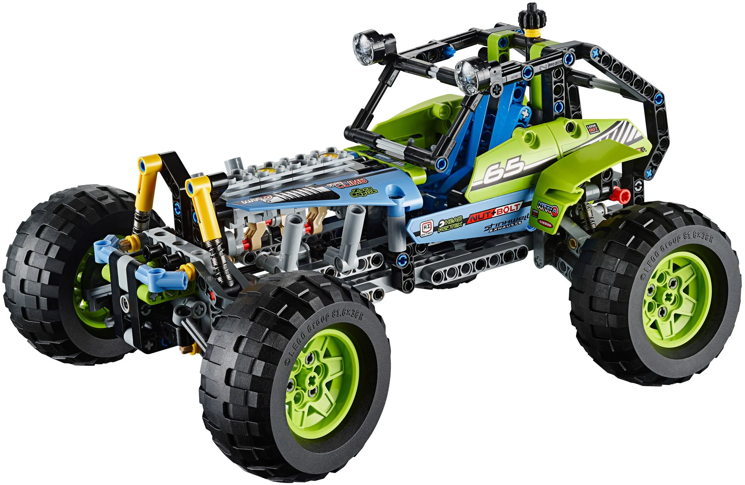 Off-road vehicle equation. 乐高 LEGO 42037