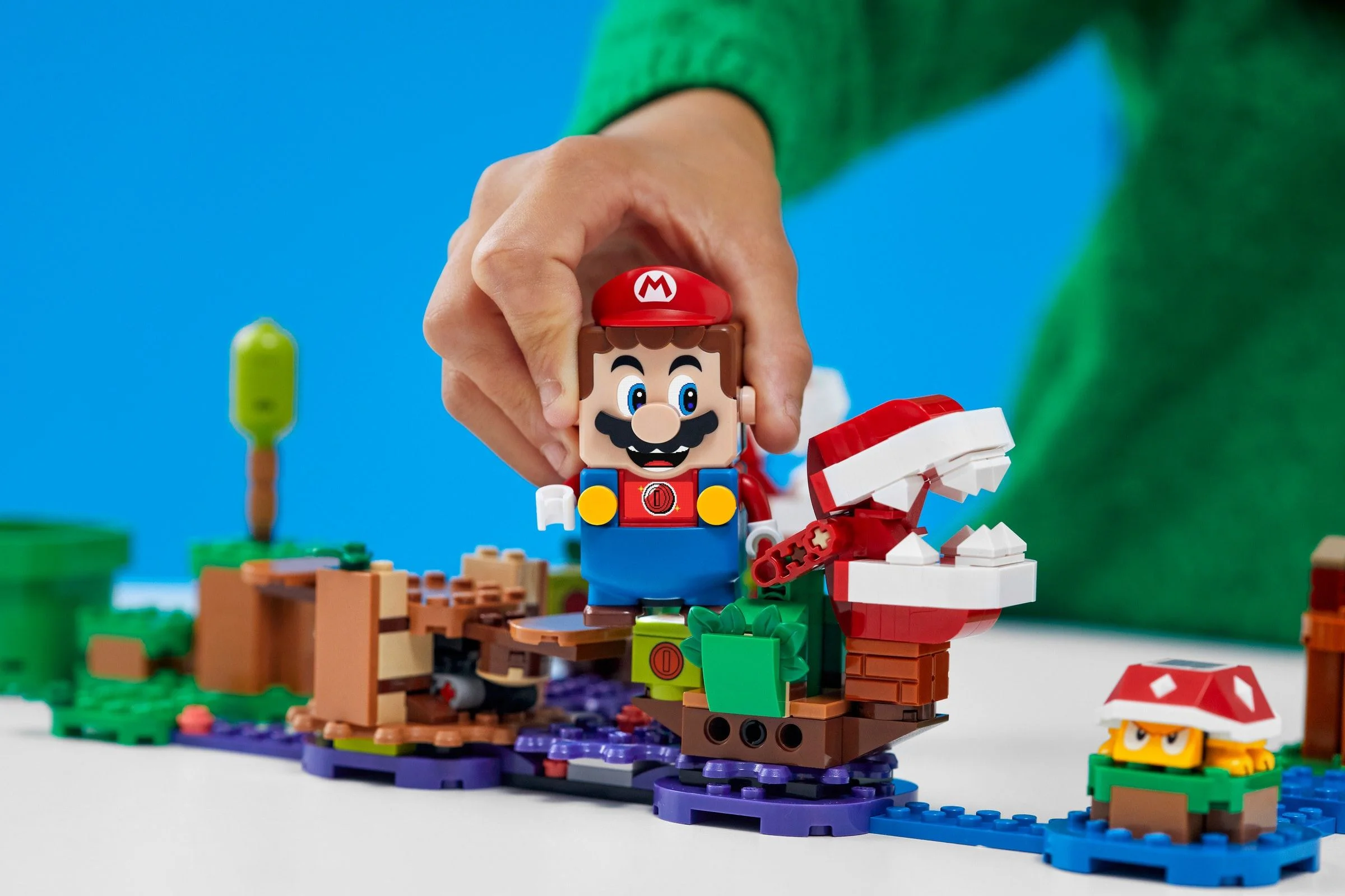 Super Mario: The Puzzling Challenge of Eating Flowers that Leave You Perplexed 乐高 LEGO 71382 image 3
