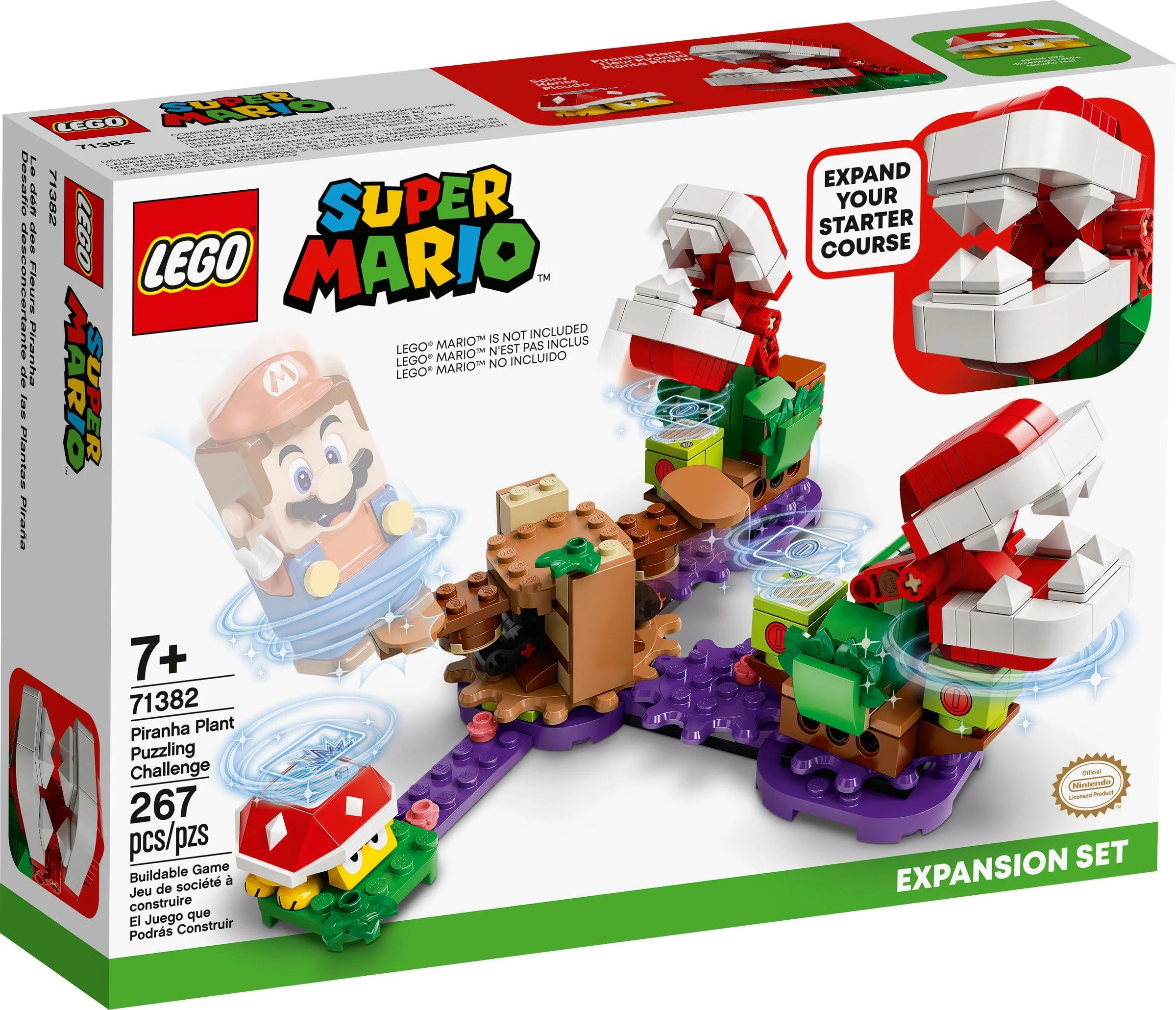 Super Mario: The Puzzling Challenge of Eating Flowers that Leave You Perplexed 乐高 LEGO 71382 image 4