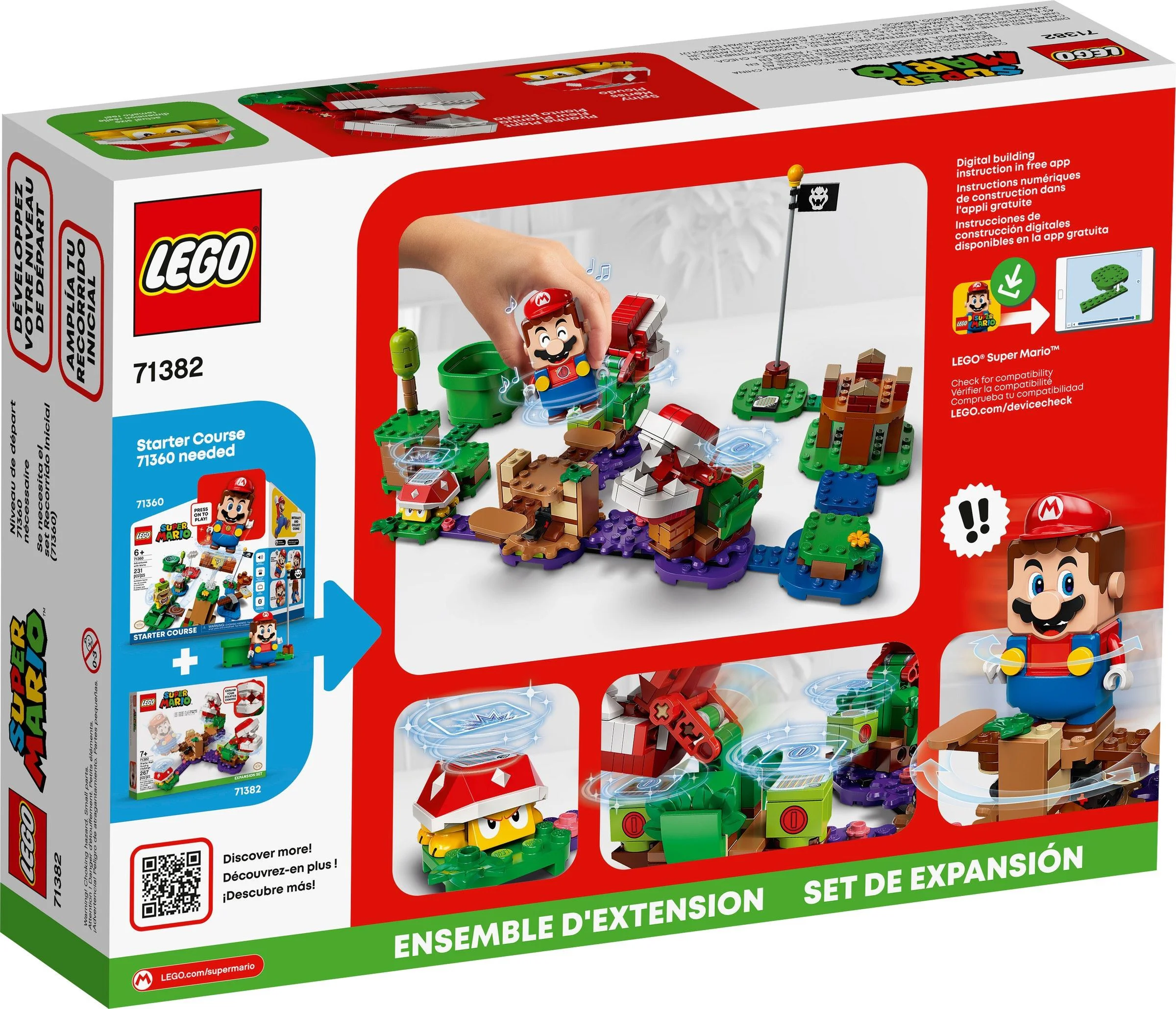 Super Mario: The Puzzling Challenge of Eating Flowers that Leave You Perplexed 乐高 LEGO 71382 image 12