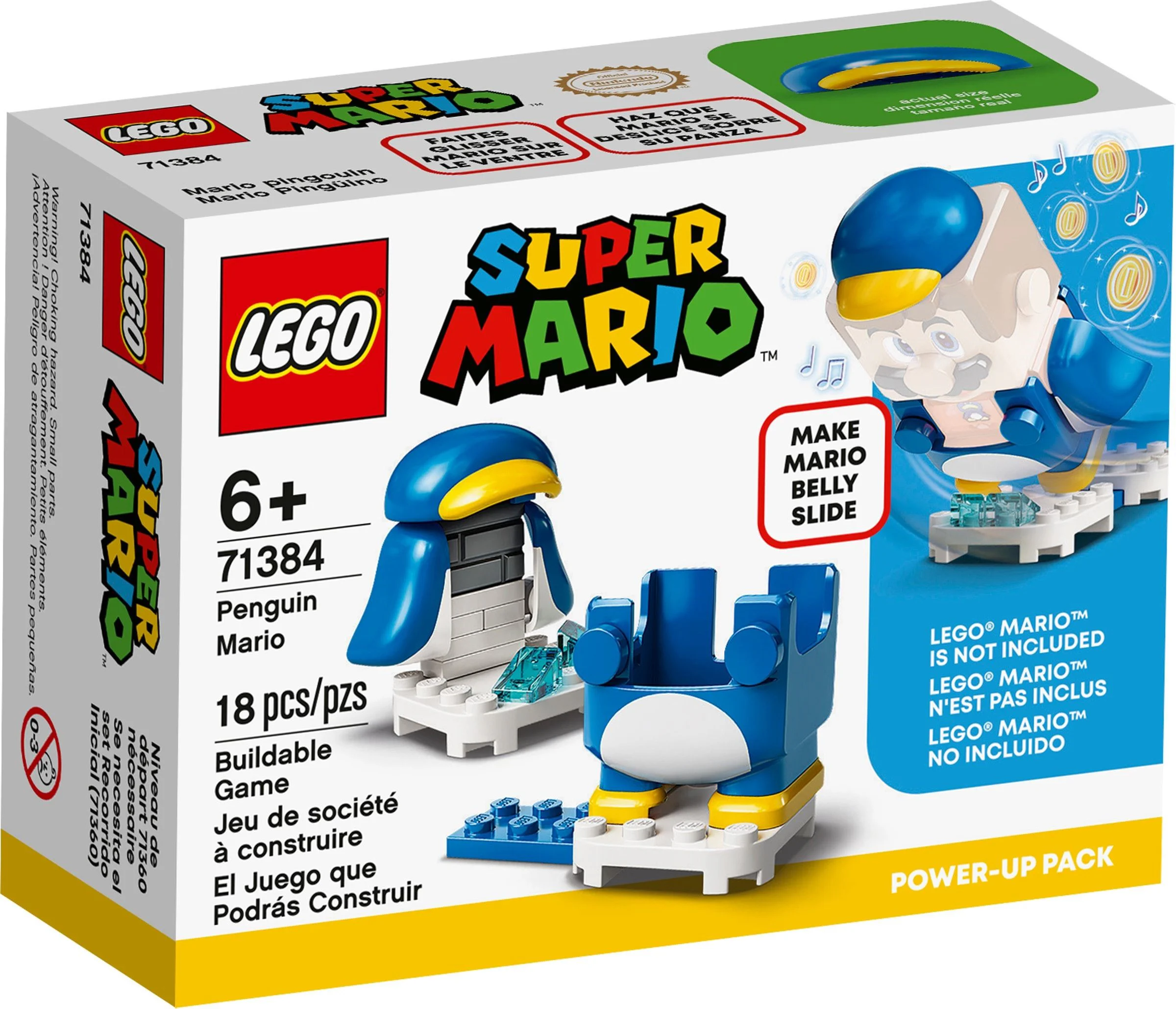 Super Mario: Penguin Mario Enhancement Package 乐高 LEGO 71384 image 2