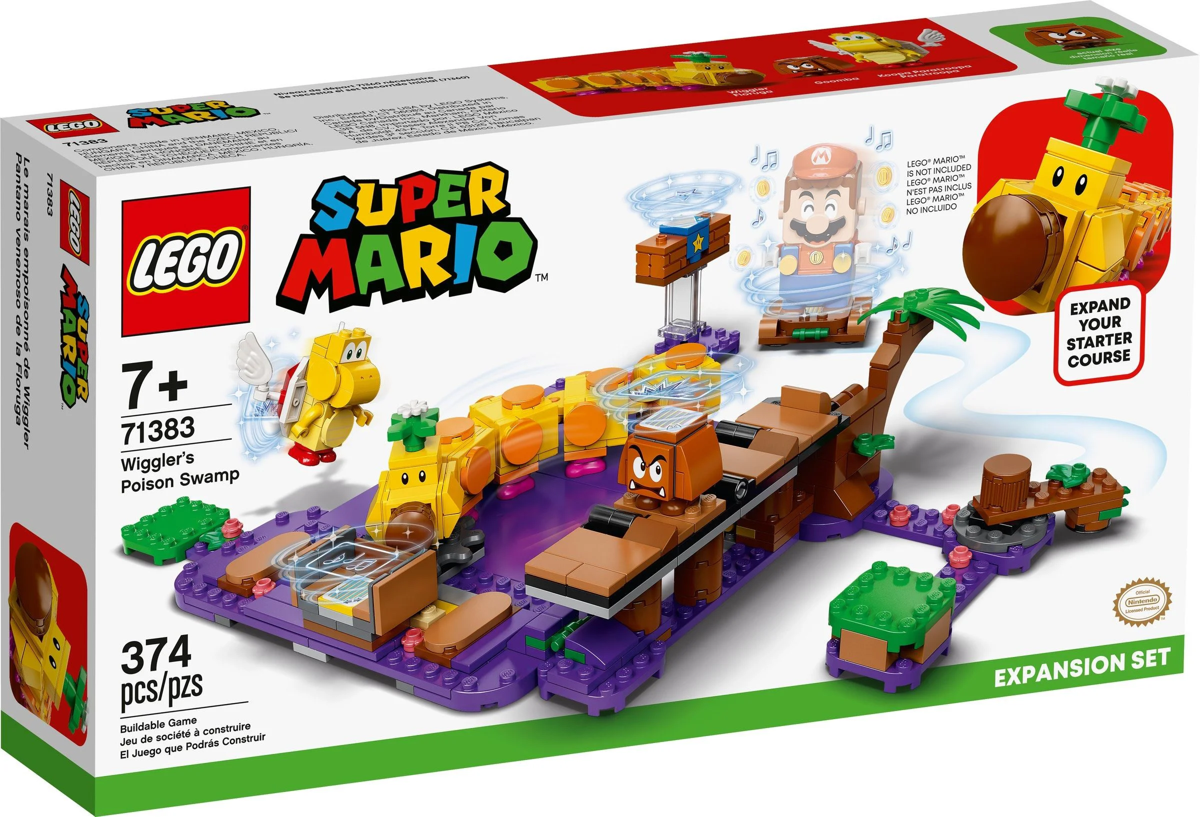 Super Mario: Poisonous Swamp Expansion Level 乐高 LEGO 71383 image 5
