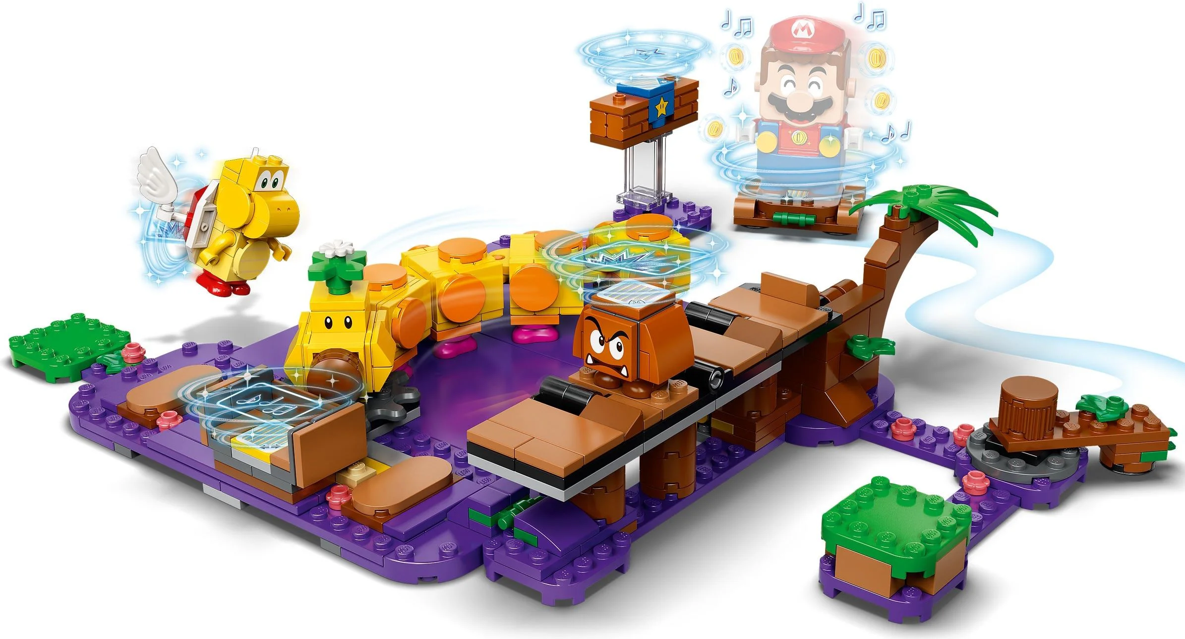 Super Mario: Poisonous Swamp Expansion Level 乐高 LEGO 71383 image 9