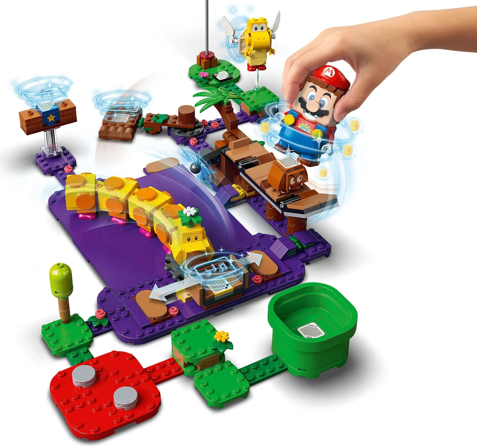 Super Mario: Poisonous Swamp Expansion Level 乐高 LEGO 71383 image 11