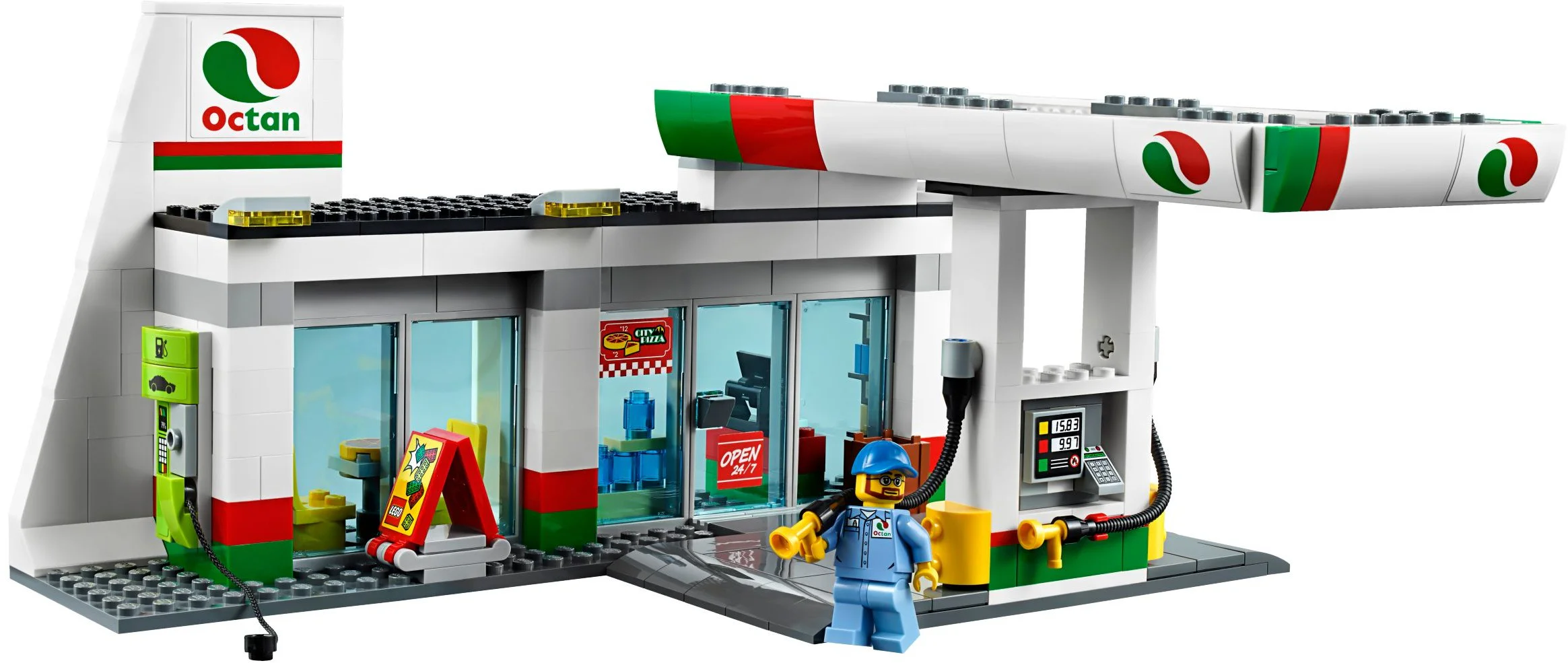 Service Area Gas Station 乐高 LEGO 60132 image 4