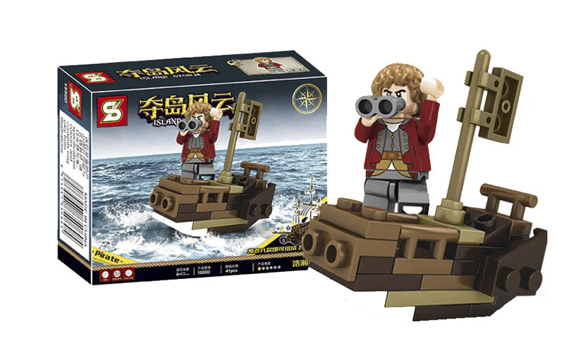 "Drake's Fury: Eight-in-One Pirate Ship, Tarl" 1550 image 6