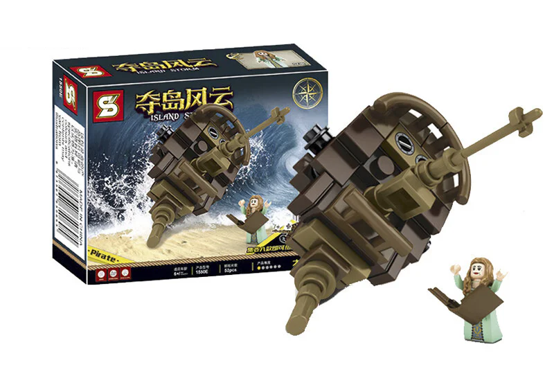 "Drake's Fury: Eight-in-One Pirate Ship, Tarl" 1550 image 7