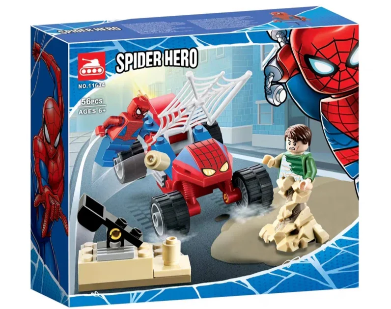 Spider-Man and Sandman's showdown. 11634 image 2