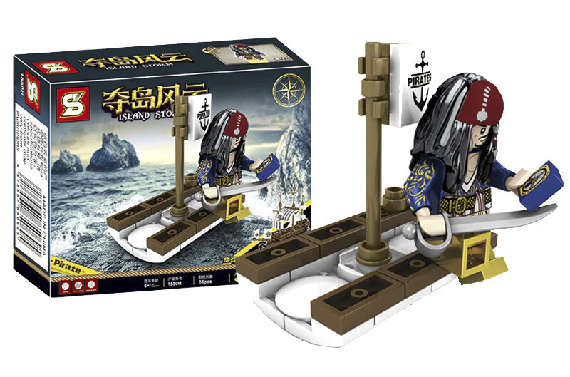"Drake's Fury: Eight-in-One Pirate Ship, Tarl" 1550 image 9