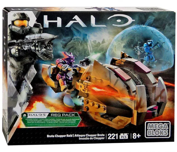 Ghostly-faced beast helicopter surprise attack. 美家宝/美高 MegaBloks DPJ91