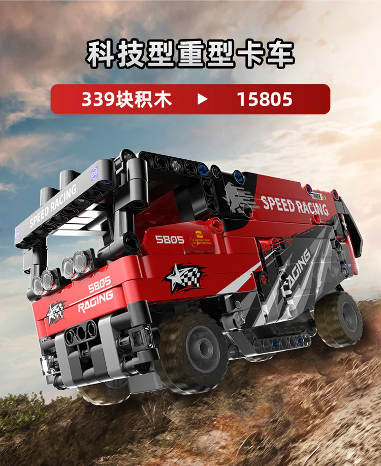 Heavy-duty truck 积高积木 COGO 15805 image 4