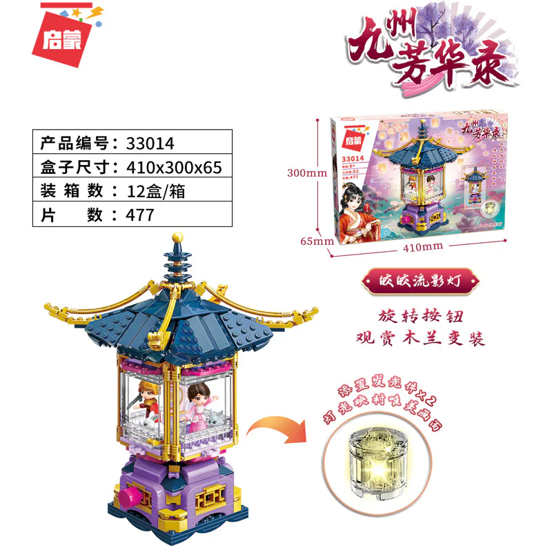 Kyushu Fonghua's video: The Shaolin Shape Light 启蒙 QMAN/ENLIGHTEN/Keeppley 33014