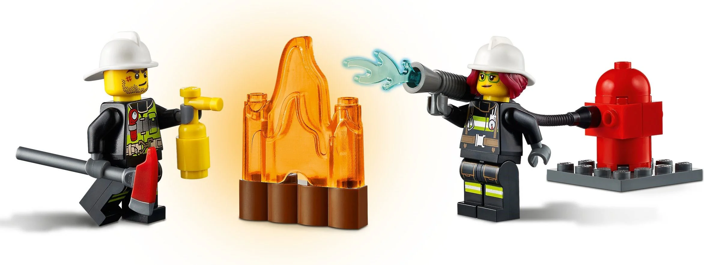 Ladder fire truck 乐高 LEGO 60280 image 2