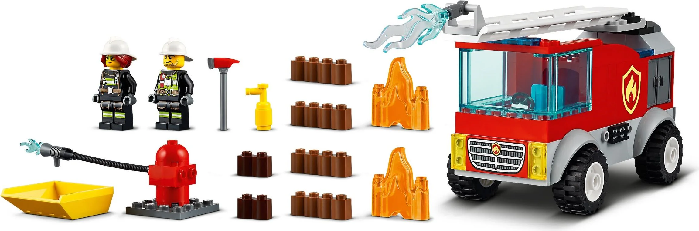 Ladder fire truck 乐高 LEGO 60280 image 6