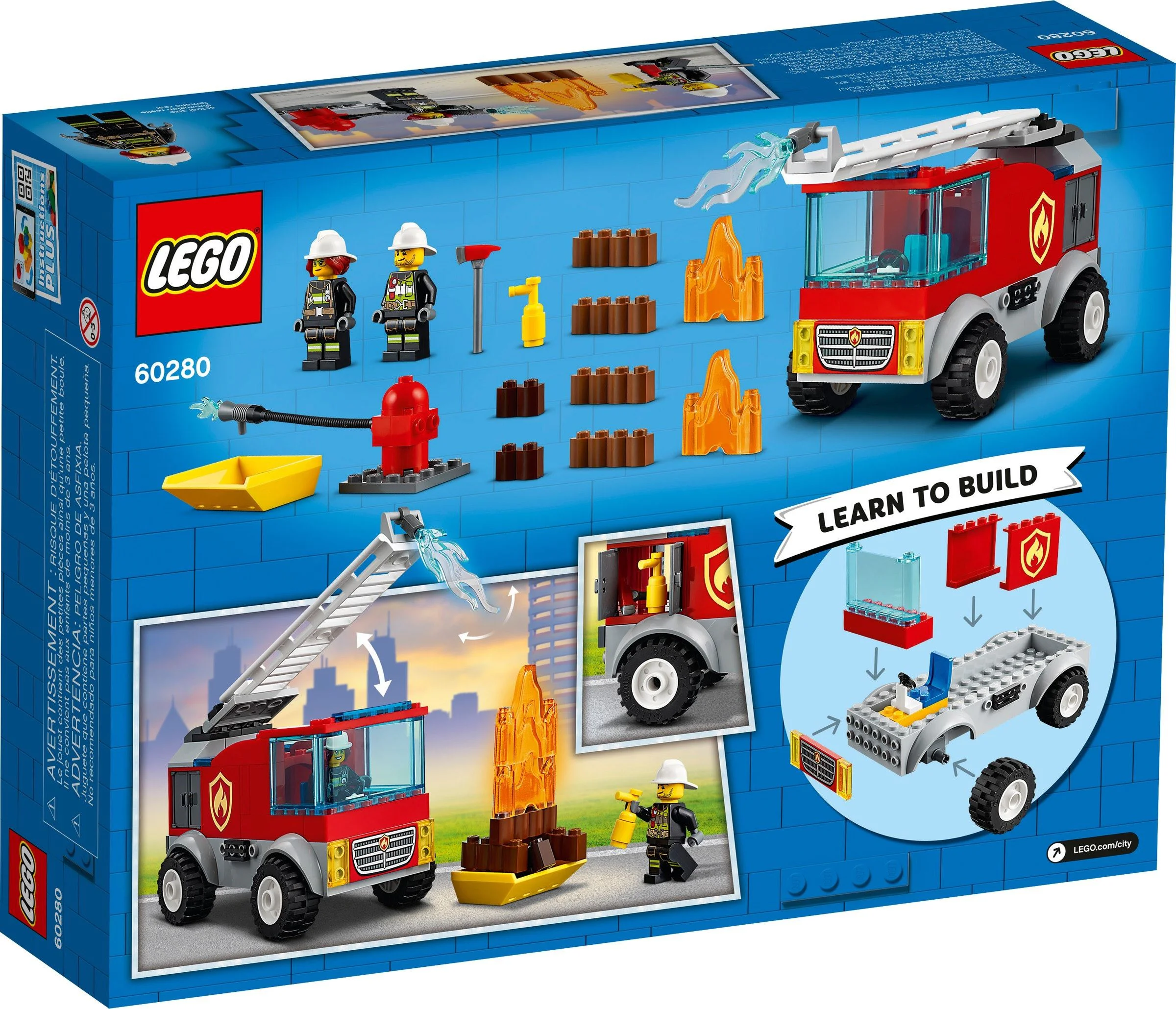 Ladder fire truck 乐高 LEGO 60280 image 7