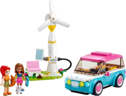 Good friend: Olivia's Electric Car