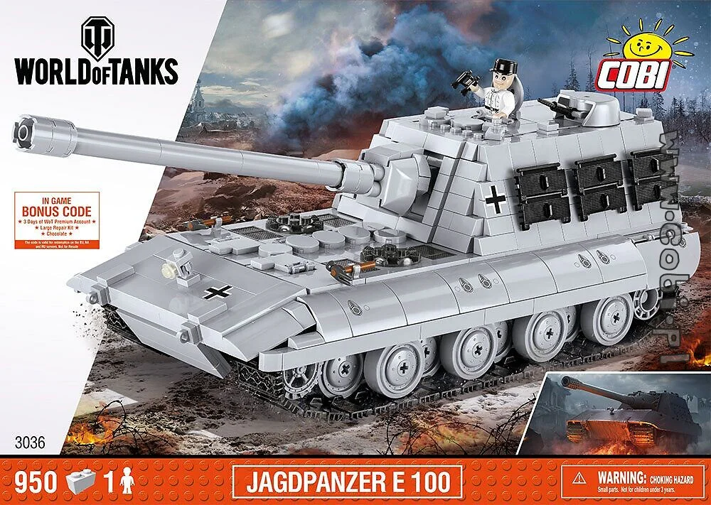 World of Tanks: E-100 Super Heavy Tank COBI 3036