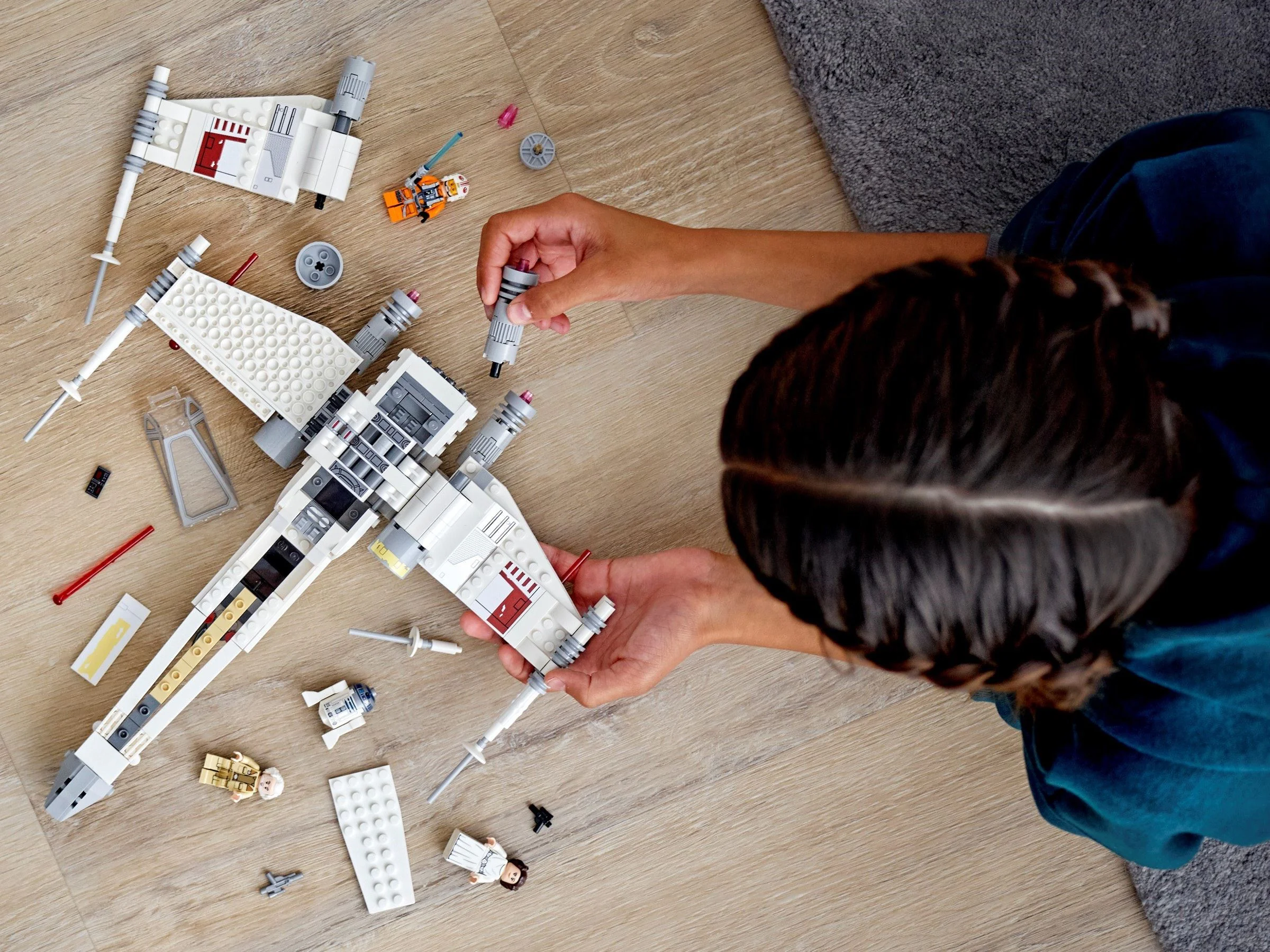 Luke Skywalker's X-wing fighter 无牌 99916 image 5