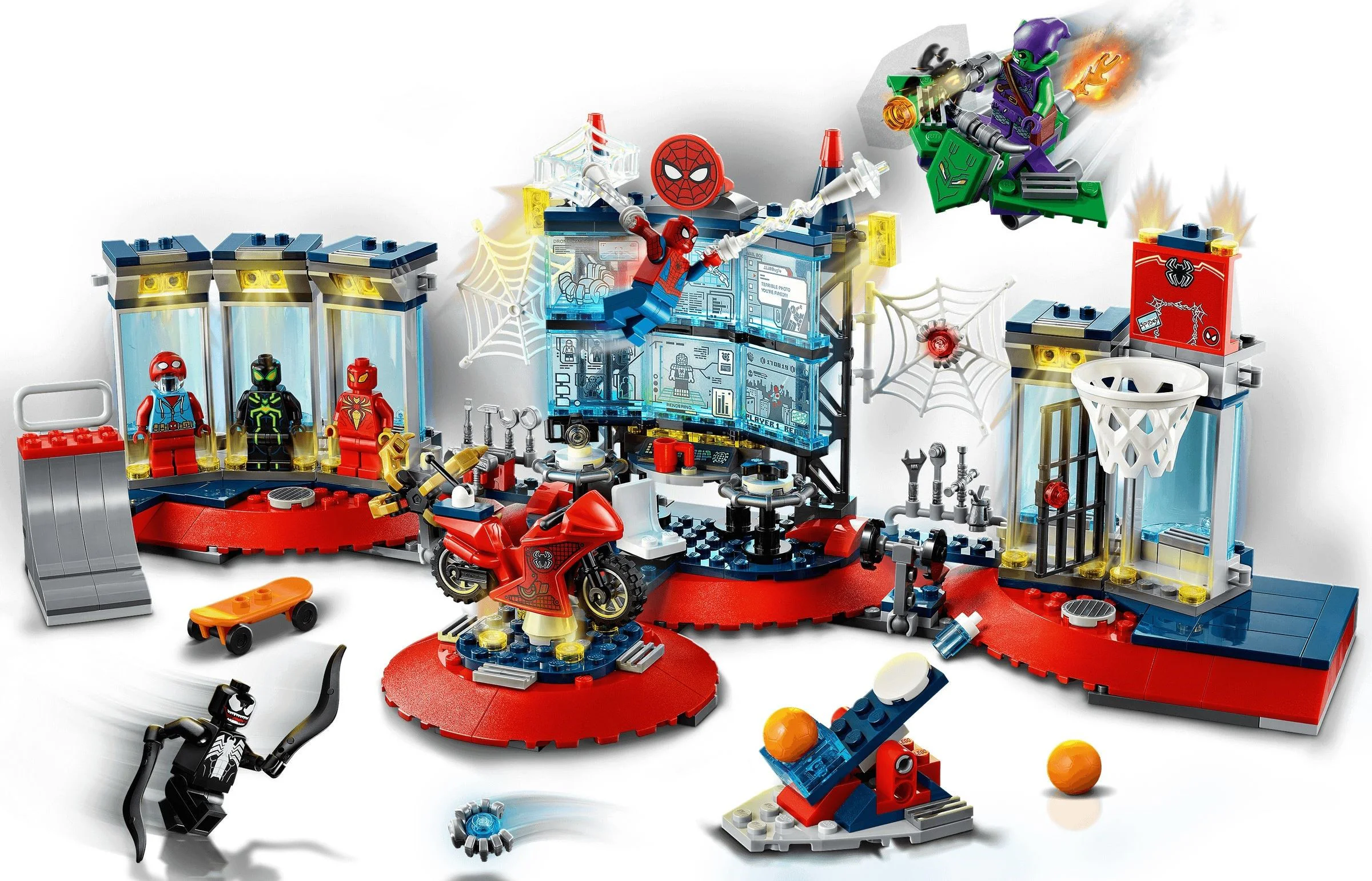 Spider-Man Base Under Attack 60095 image 4