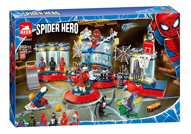 Spider-Man Base Under Attack 60095 image 8
