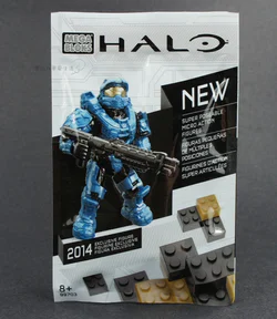 "Glowing Halo: Exclusive Blue Spartan at SDCC 2014"