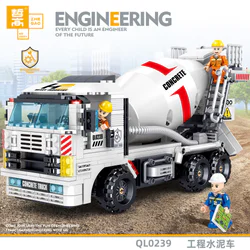 Cement mixer truck