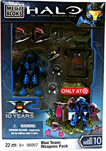 Aurora: Blue Team Weapon Pack 美家宝/美高 MegaBloks 96957