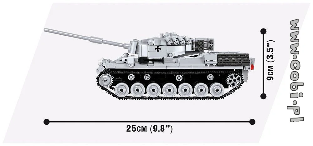 Panzerwelt: Leopard 1 tank COBI 3037 image 1