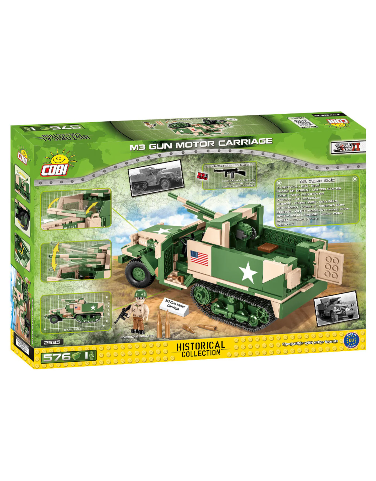 M3 ARTILLERY CARRIER COBI 2535 image 1