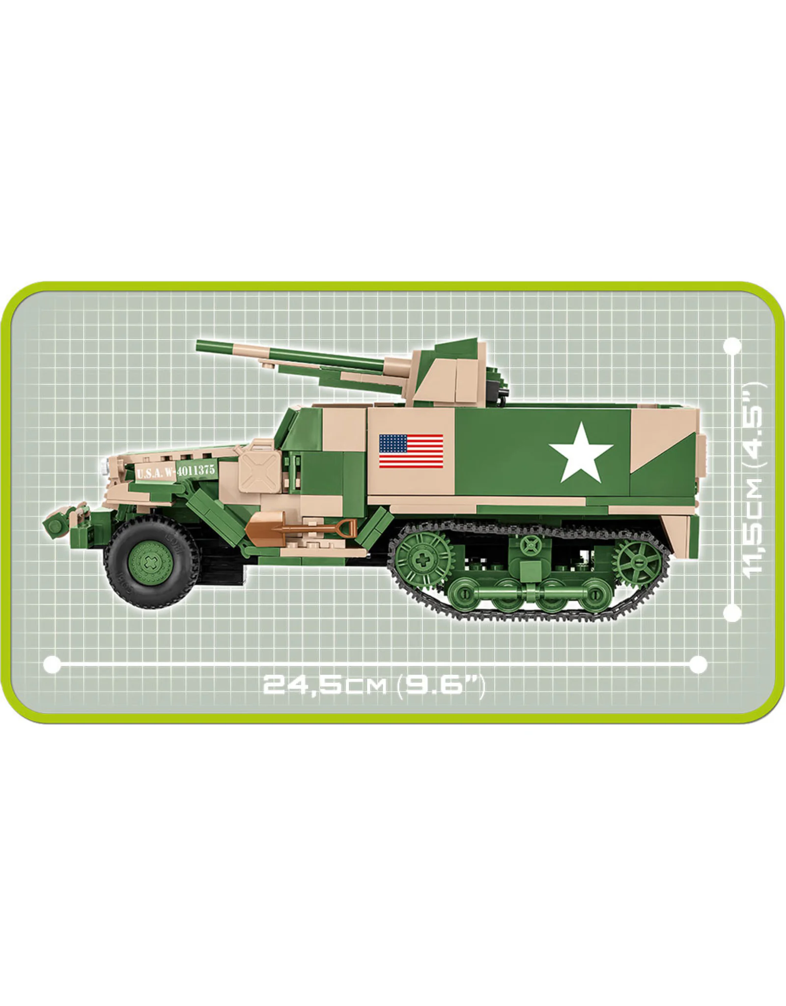 M3 ARTILLERY CARRIER COBI 2535 image 3