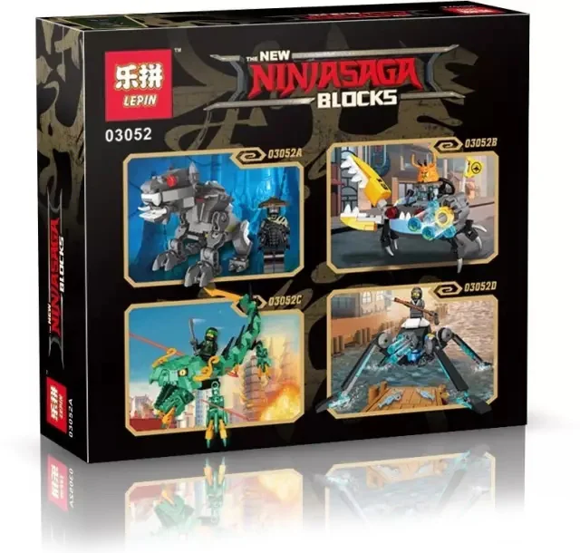 Ninja Robots 4-Pack 03052C image 1