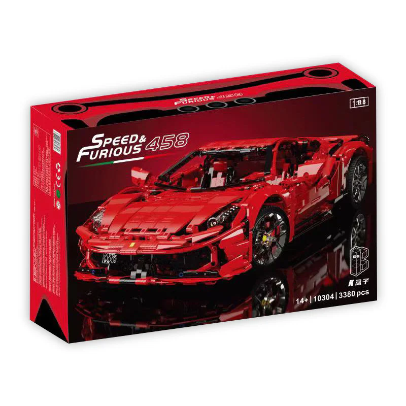 Ferrari 458:8 K盒子/棱锐模型 10304 image 2