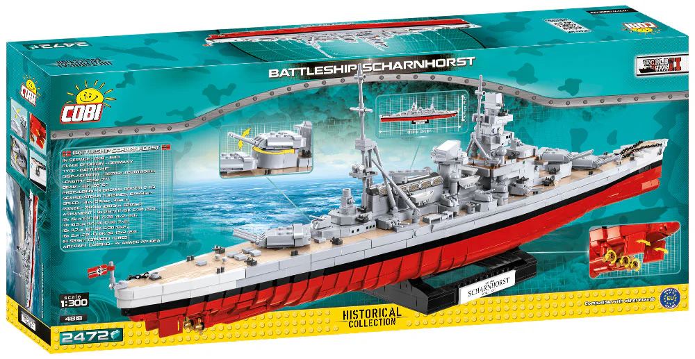 German battleship Admiral Scheer COBI 4818 image 13